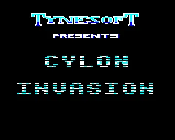 Cylon Invasion (19xx)(Tynesoft) screen shot title